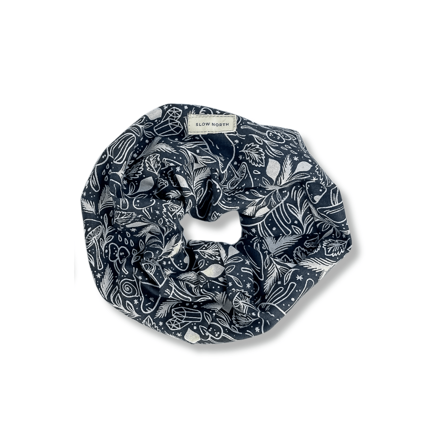 Hair Scrunchie - Mystical Mushroom - Eco4life Clothing and Accessories