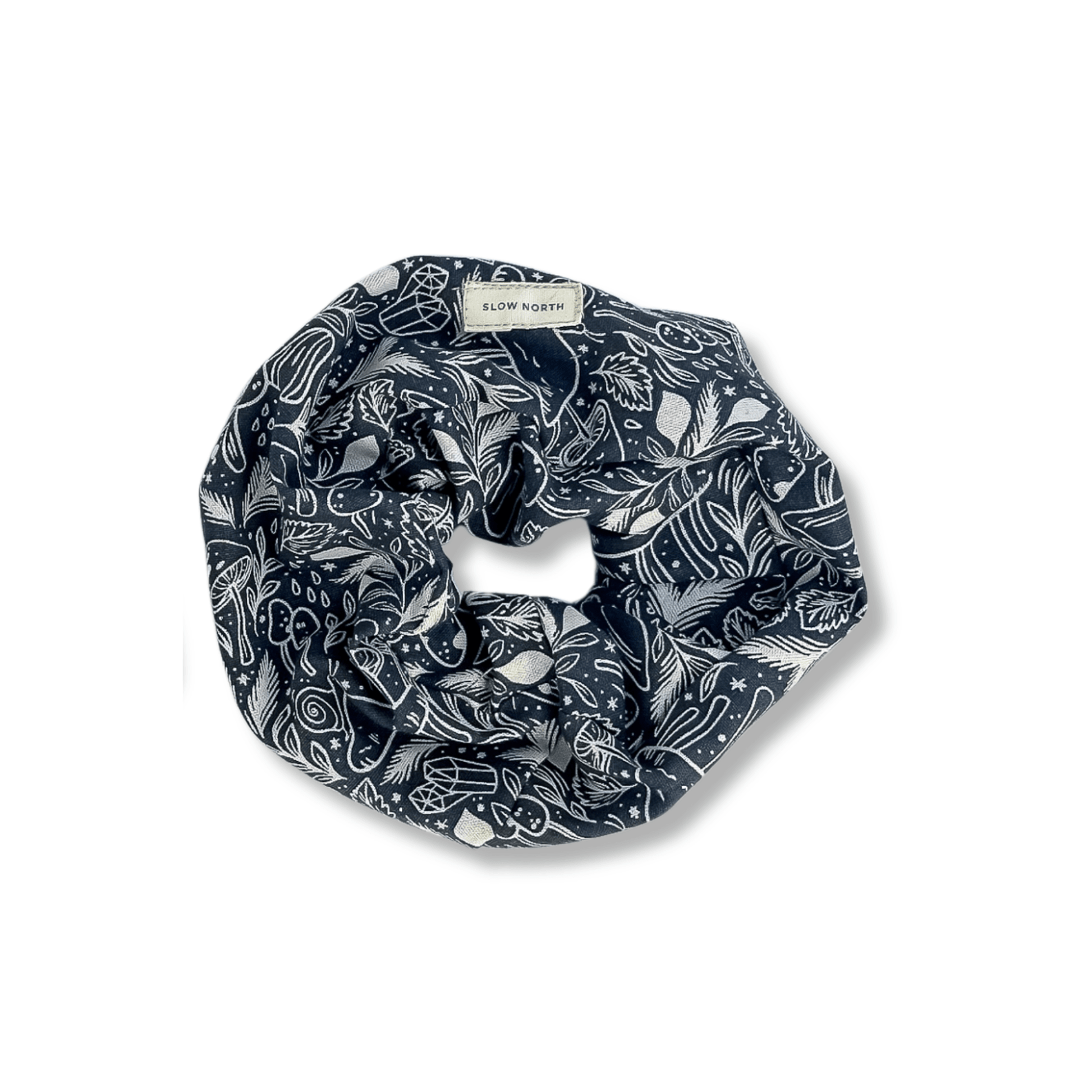 Hair Scrunchie - Mystical Mushroom - Eco4life Clothing and Accessories