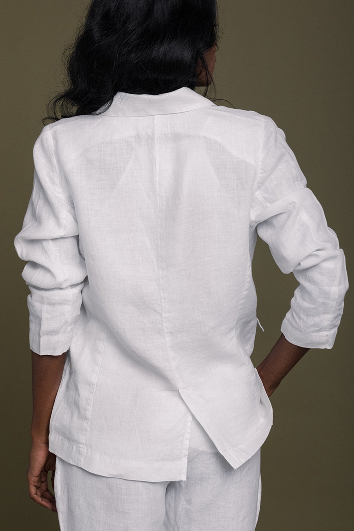 Hemp Three Piece Set in White - Eco4life Clothing and Accessories