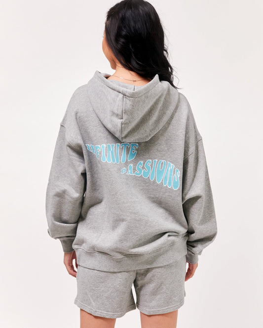 Infinite Passions French Terry Hoodie - Eco4life Clothing and Accessories