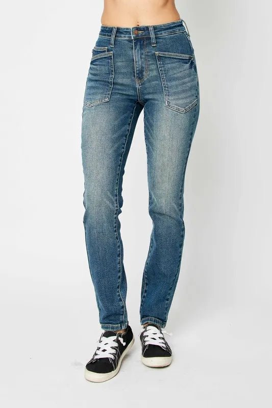 Judy Blue Full Size High Waist Skinny Jeans - Eco4life Clothing and Accessories