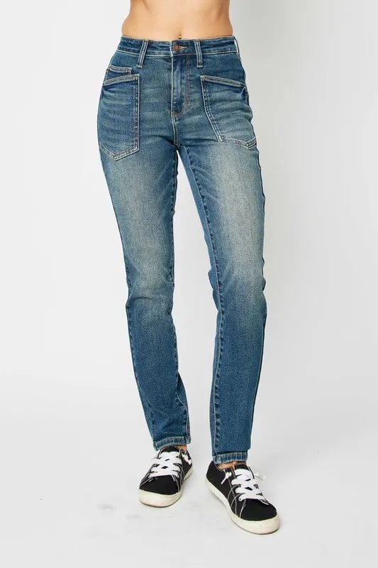 Judy Blue Full Size High Waist Skinny Jeans - Eco4life Clothing and Accessories