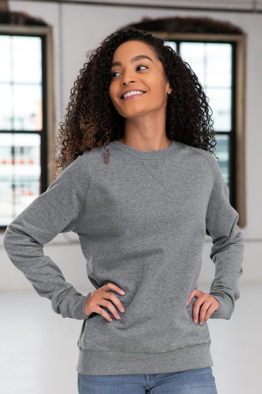 Ladies Comfy Crew - Eco4life Clothing and Accessories
