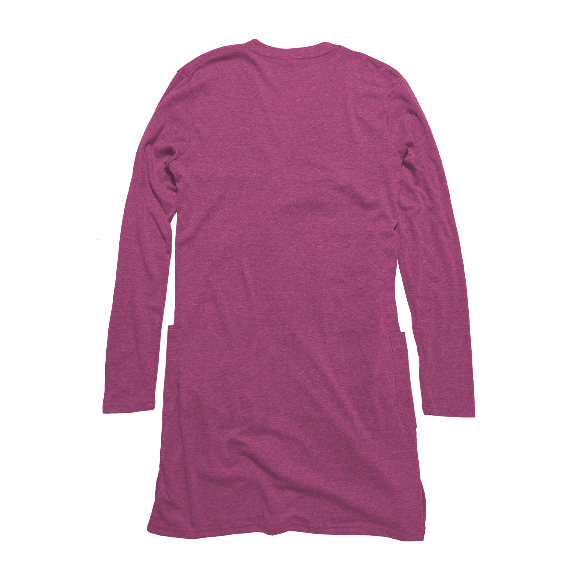 Ladies Eco - Triblend Rib Cardigan - Eco4life Clothing and Accessories