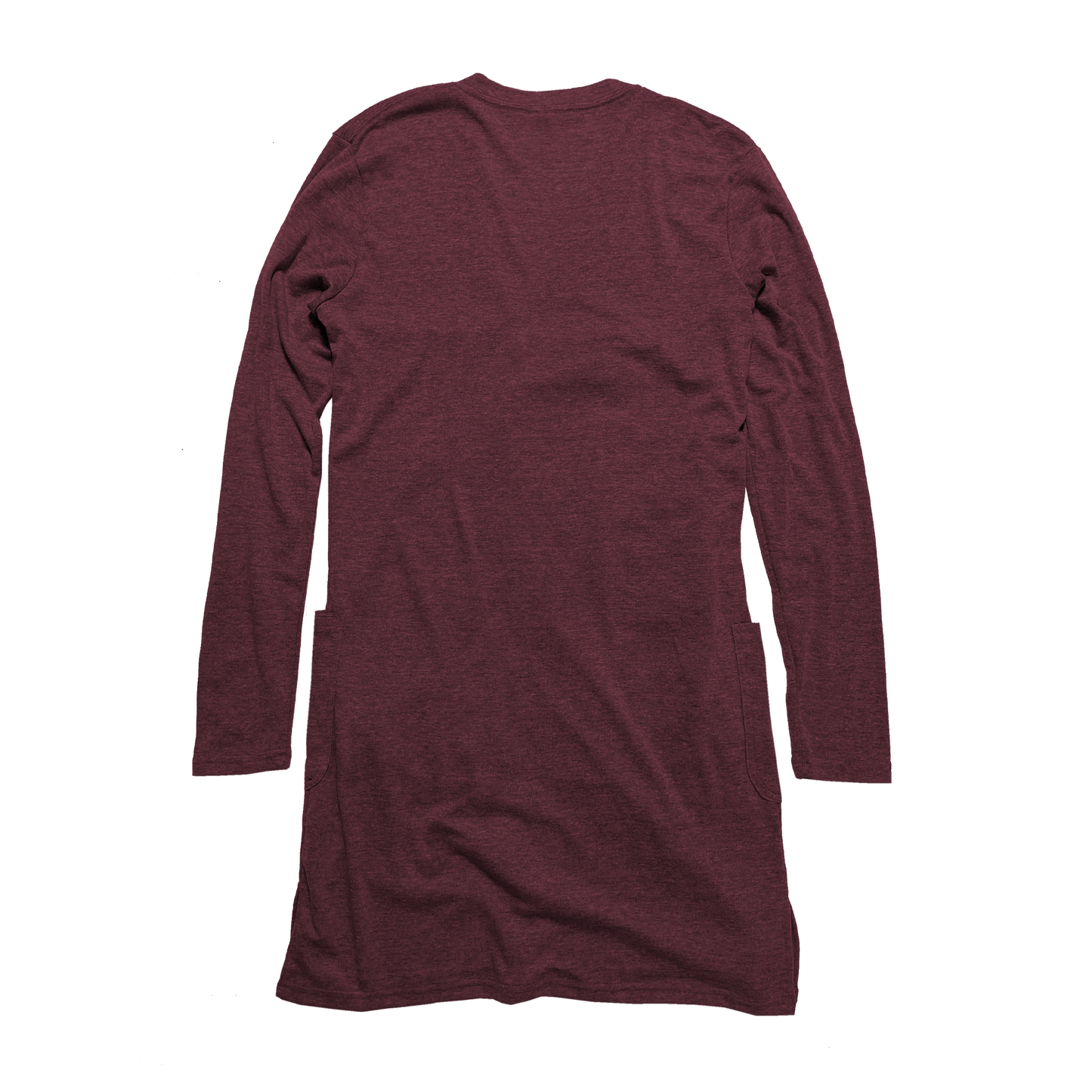 Ladies Eco - Triblend Rib Cardigan - Eco4life Clothing and Accessories