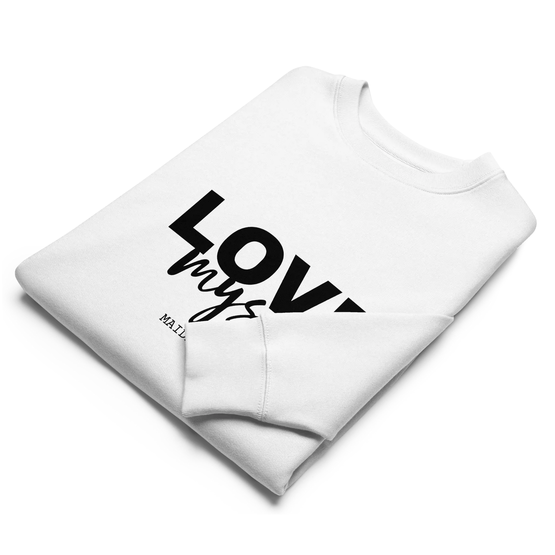 LOVE Myself - Unisex eco sweatshirt - Eco4life Clothing and Accessories