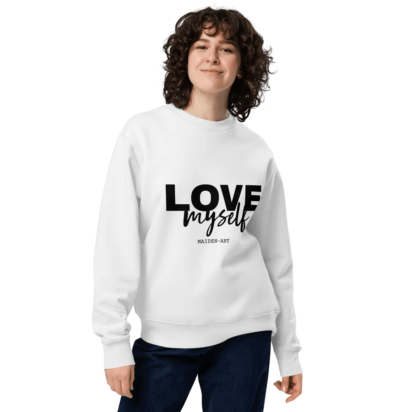 LOVE Myself - Unisex eco sweatshirt - Eco4life Clothing and Accessories