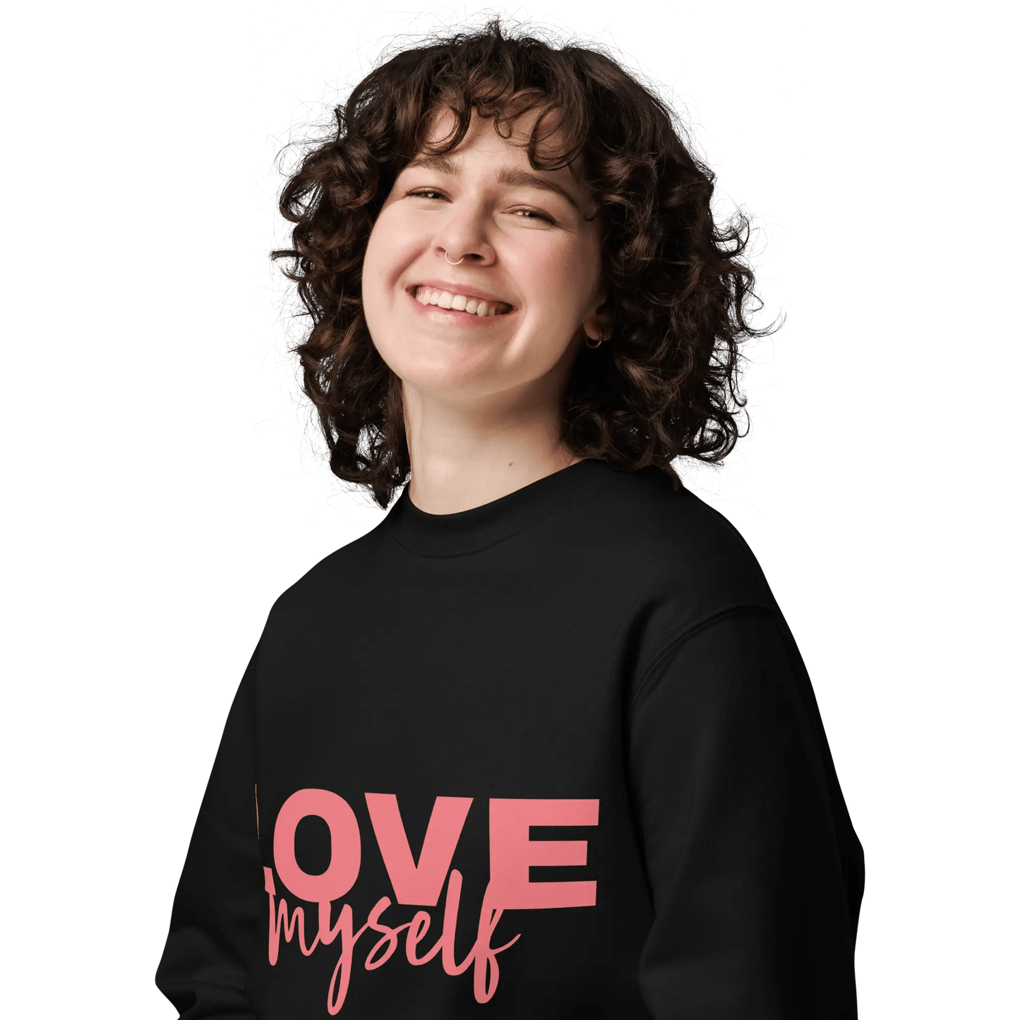 LOVE Myself Unisex eco sweatshirt - Eco4life Clothing and Accessories