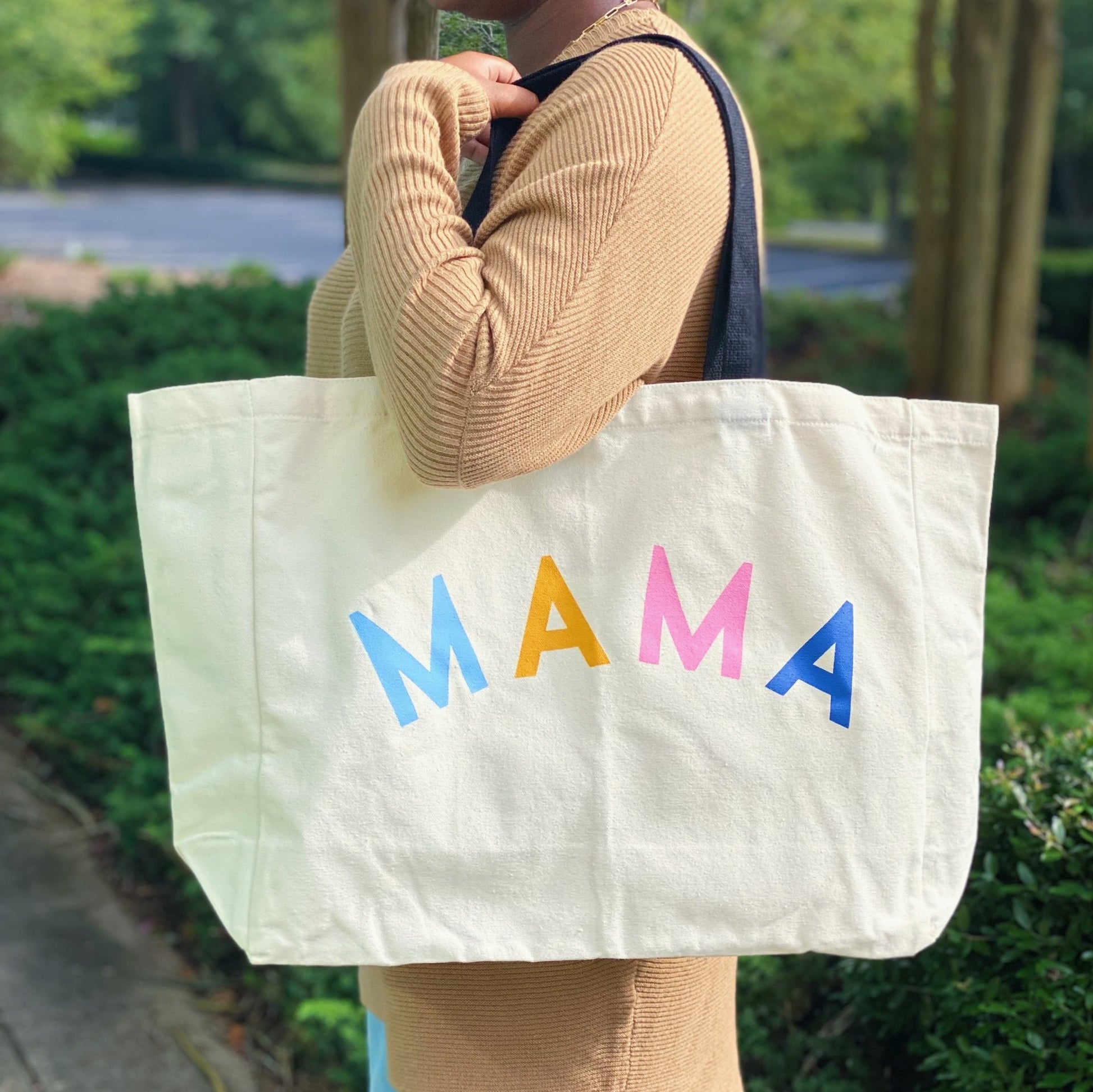 Mama Canvas Tote - Eco4life Clothing and Accessories