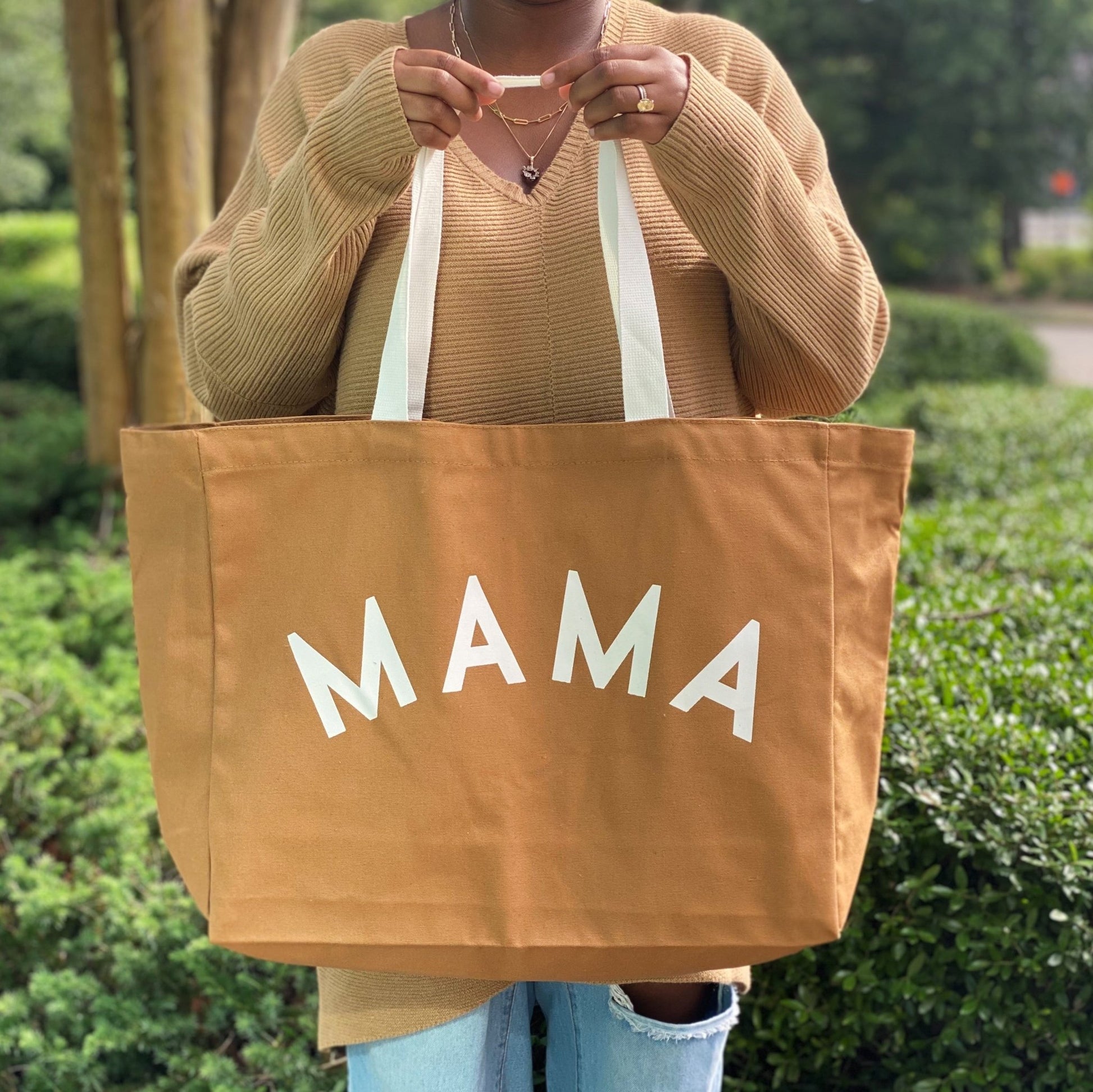 Mama Canvas Tote - Eco4life Clothing and Accessories