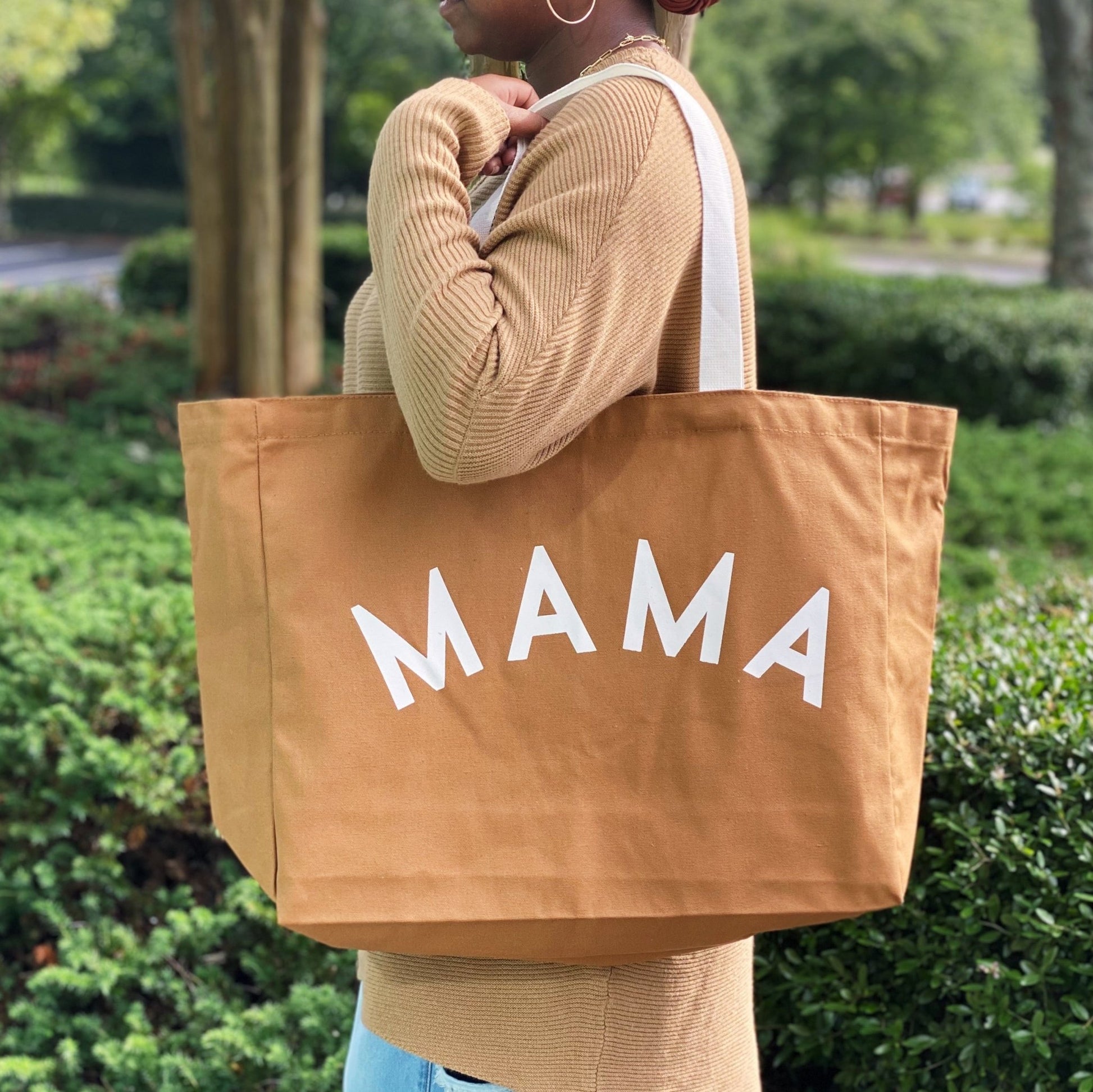 Mama Canvas Tote - Eco4life Clothing and Accessories