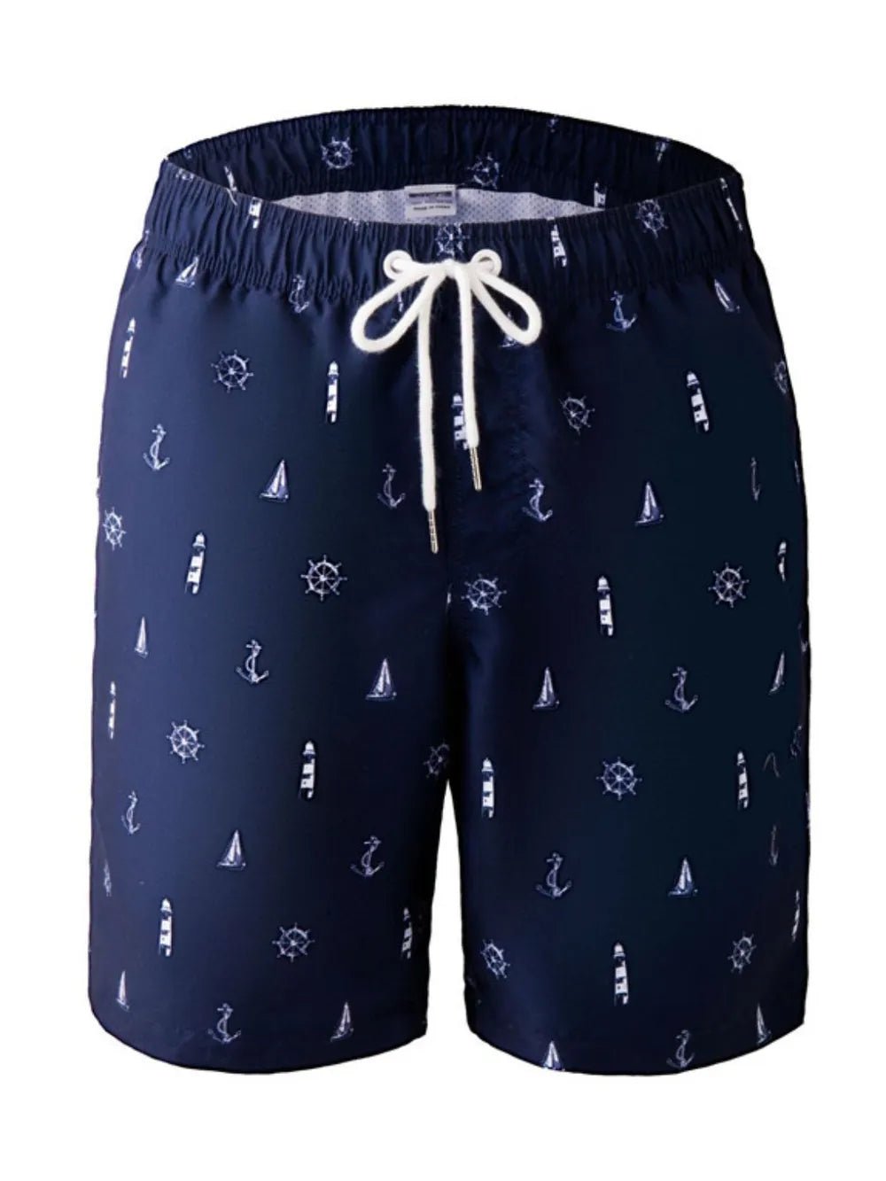 Men's Drawstring Printed Swim Shorts - Eco4life Clothing and Accessories