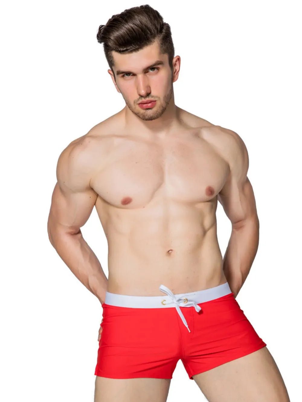 Men's Drawstring Swim Shorts - Eco4life Clothing and Accessories