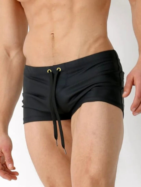 Men's Drawstring Swim Shorts - Eco4life Clothing and Accessories