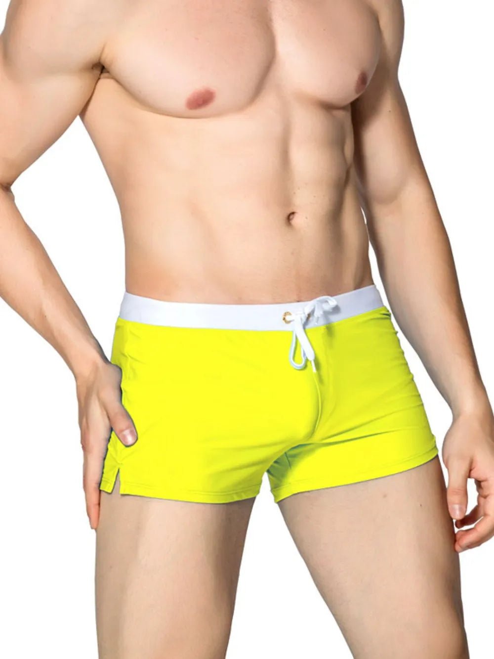 Men's Drawstring Swim Shorts - Eco4life Clothing and Accessories