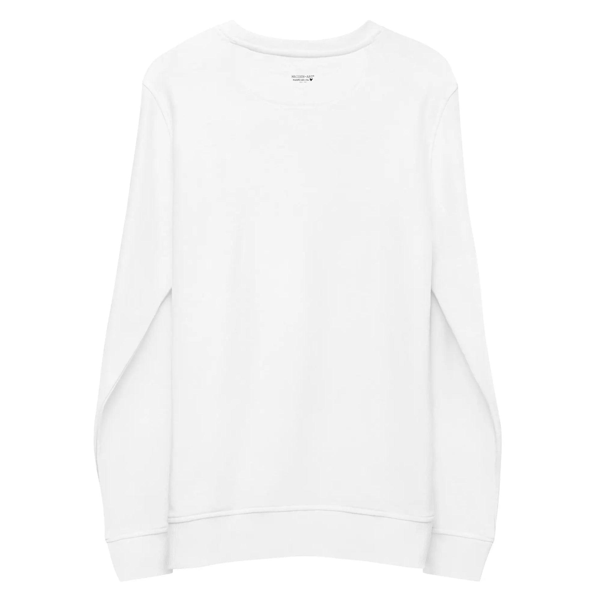Organic Cotton Sweatshirt - Self Love Sweatshirt – Eco - Friendly Organic Cotton - EMBROIDERY - Eco4life Clothing and Accessories