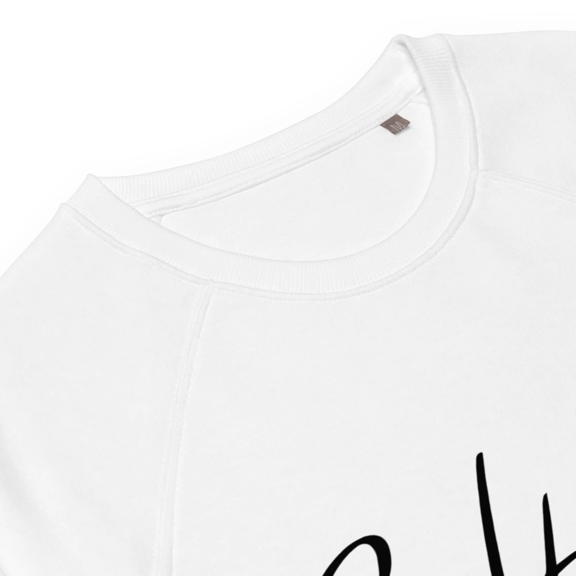 Organic Sweatshirt SELF LOVE Unisex organic raglan sweatshirt - Eco4life Clothing and Accessories