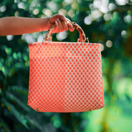 PASAR Mojave Recycled Market Tote Bag - Eco4life Clothing and Accessories