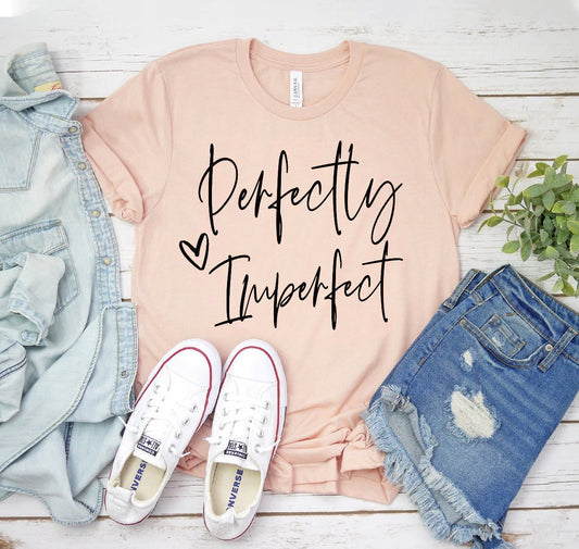 Perfectly Imperfect T-shirt - Eco4life Clothing and Accessories