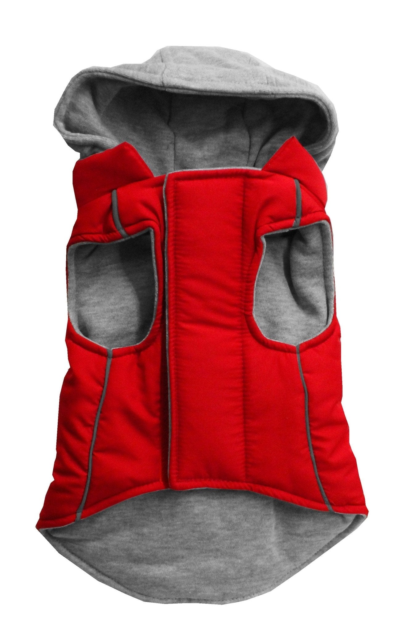 Pet Dog & Cat Reversible Hooded Coat Blank, Plain - Eco4life Clothing and Accessories