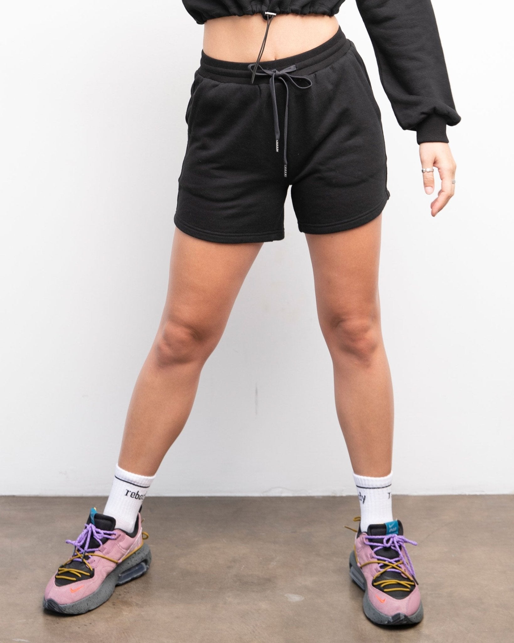 Rebody French Terry Biker Sweatshorts - Eco4life Clothing and Accessories