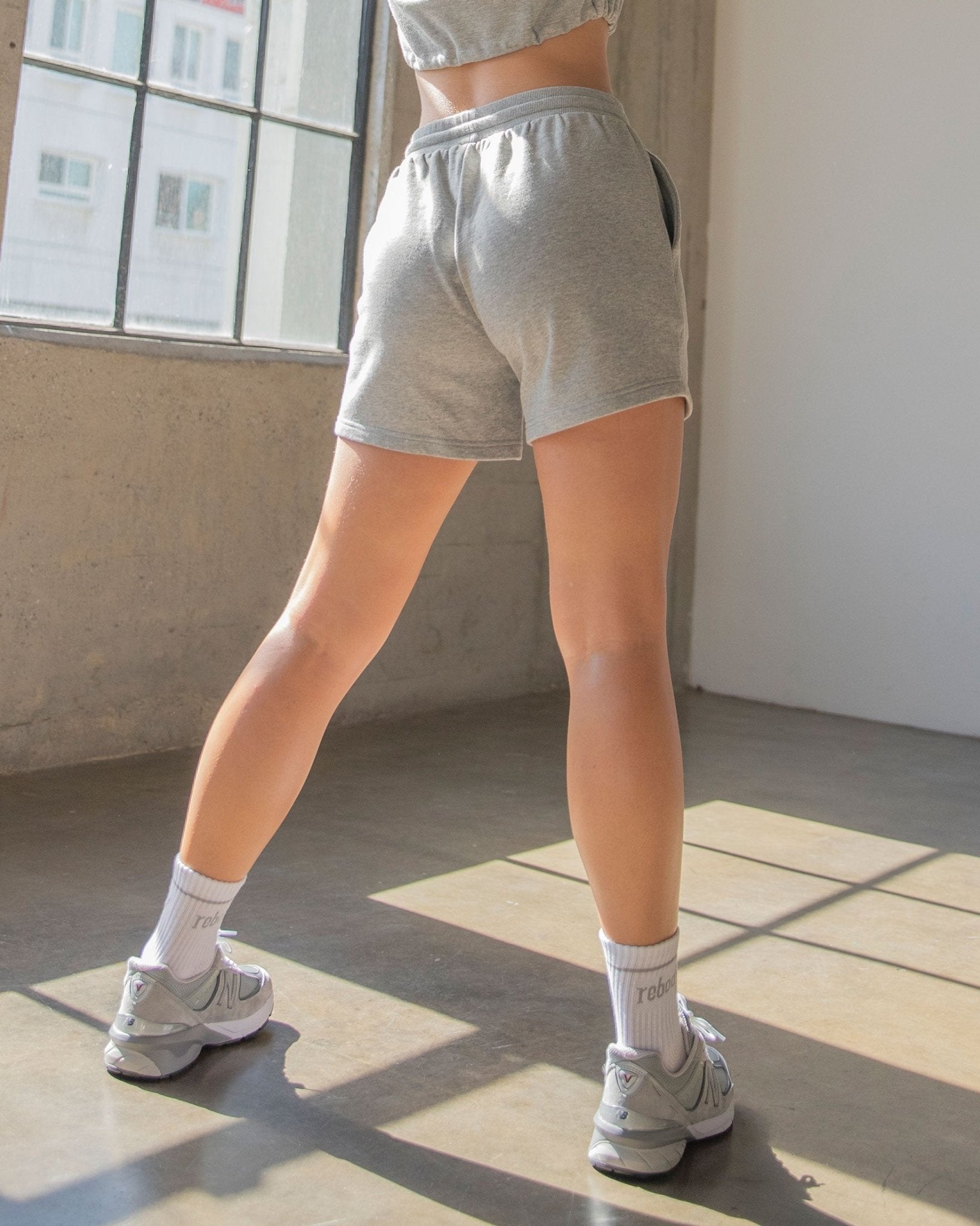 Rebody French Terry Biker Sweatshorts - Eco4life Clothing and Accessories