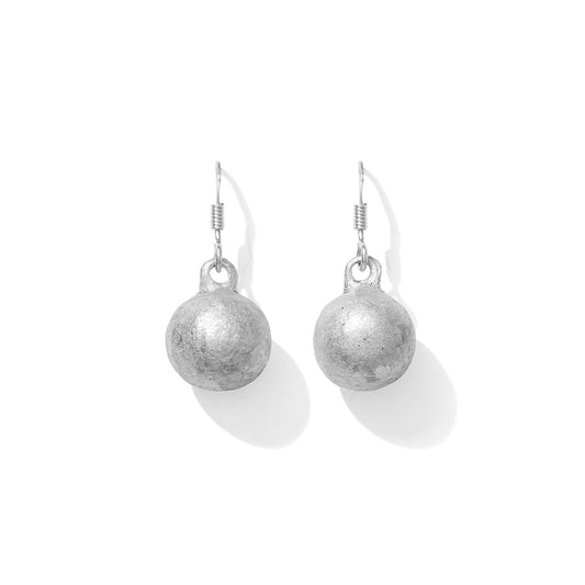 Recycled Bomb Ball Earrings - Eco4life Clothing and Accessories