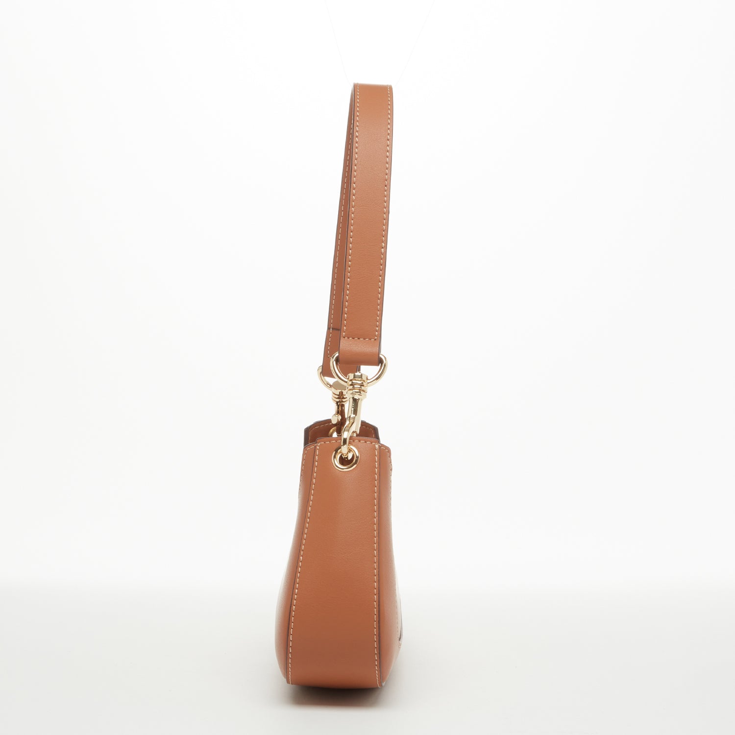 SUSU Leather Baguette Bag Brown Purse 90s Small Shoulder Bag Y2K Underarm Bag Trendy Handbag - Eco4life Clothing and Accessories