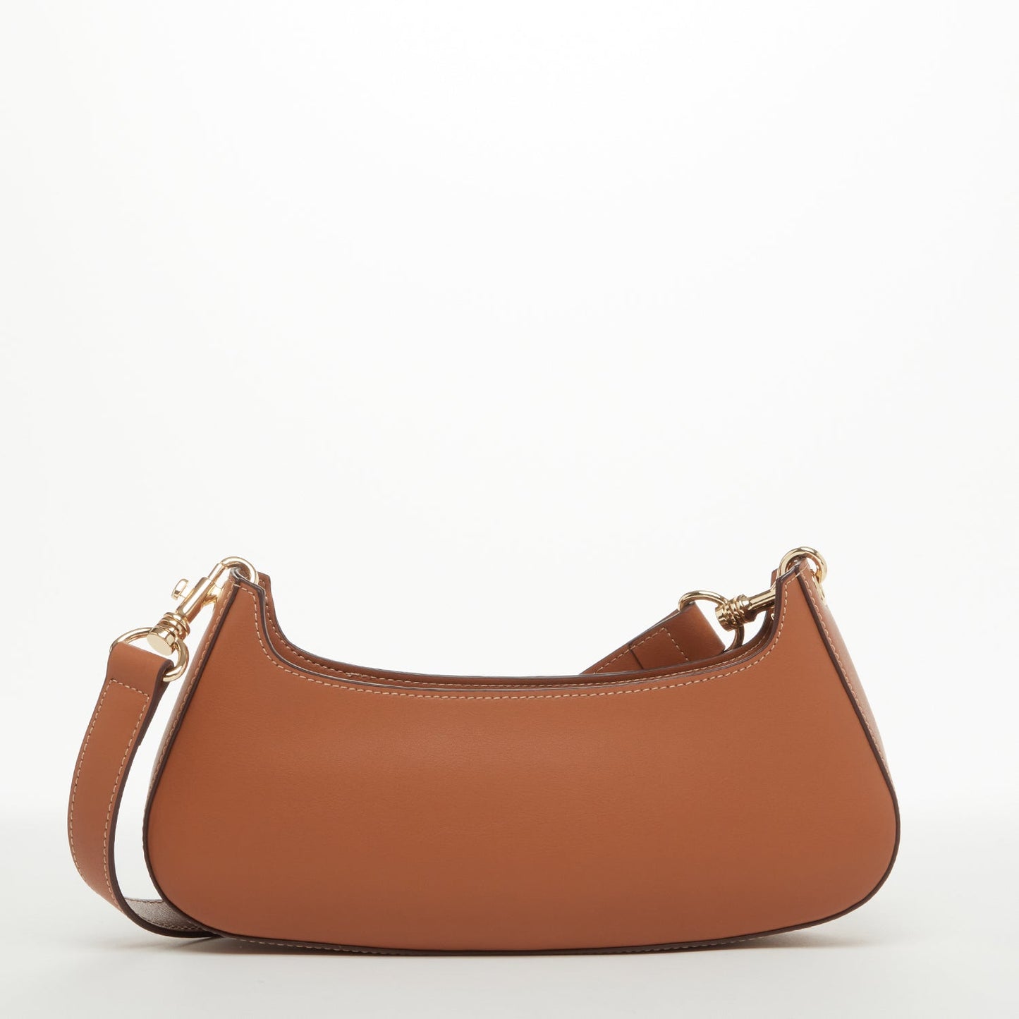 SUSU Leather Baguette Bag Brown Purse 90s Small Shoulder Bag Y2K Underarm Bag Trendy Handbag - Eco4life Clothing and Accessories