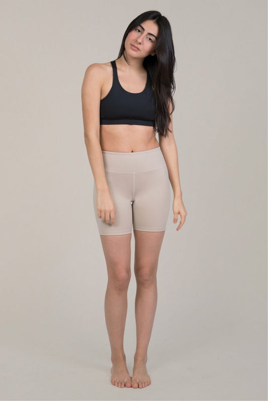 the high - waist biker short - Eco4life Clothing and Accessories
