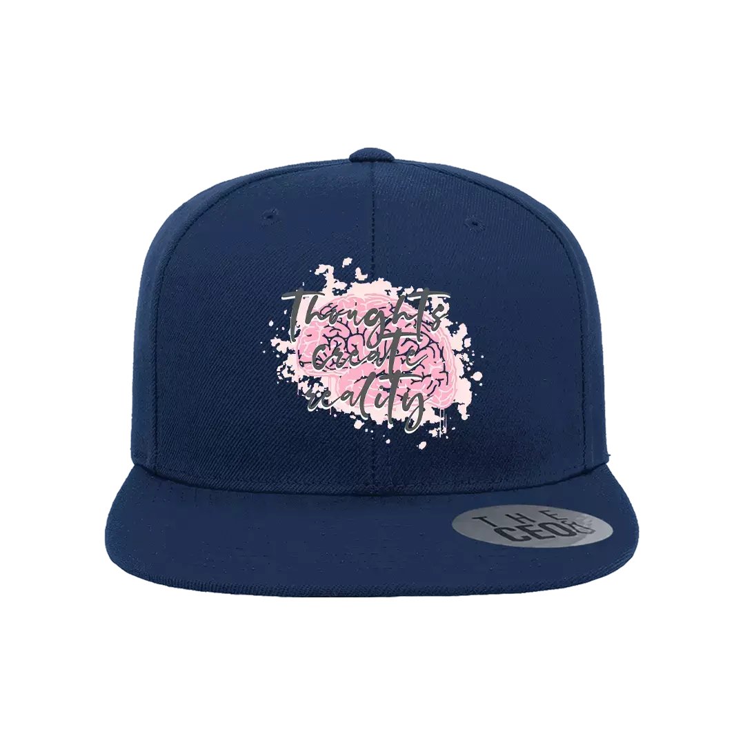 Thoughts Create Reality Embroidered Hat - Eco4life Clothing and Accessories