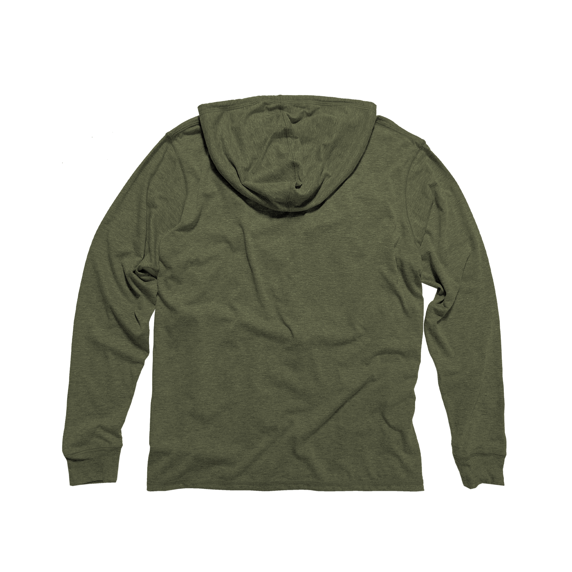 Unisex Eco - Triblend Long Sleeve Hooded Tee - Eco4life Clothing and Accessories