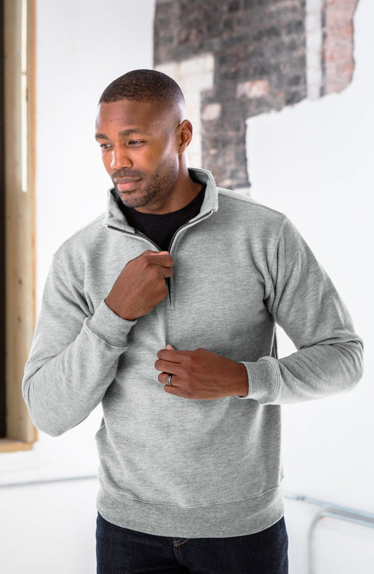 Unisex Fleece 1/4 Zip - Eco4life Clothing and Accessories