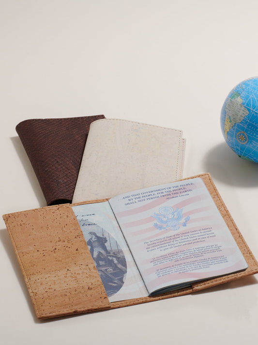 Wanderlust Passport Holder - Eco4life Clothing and Accessories