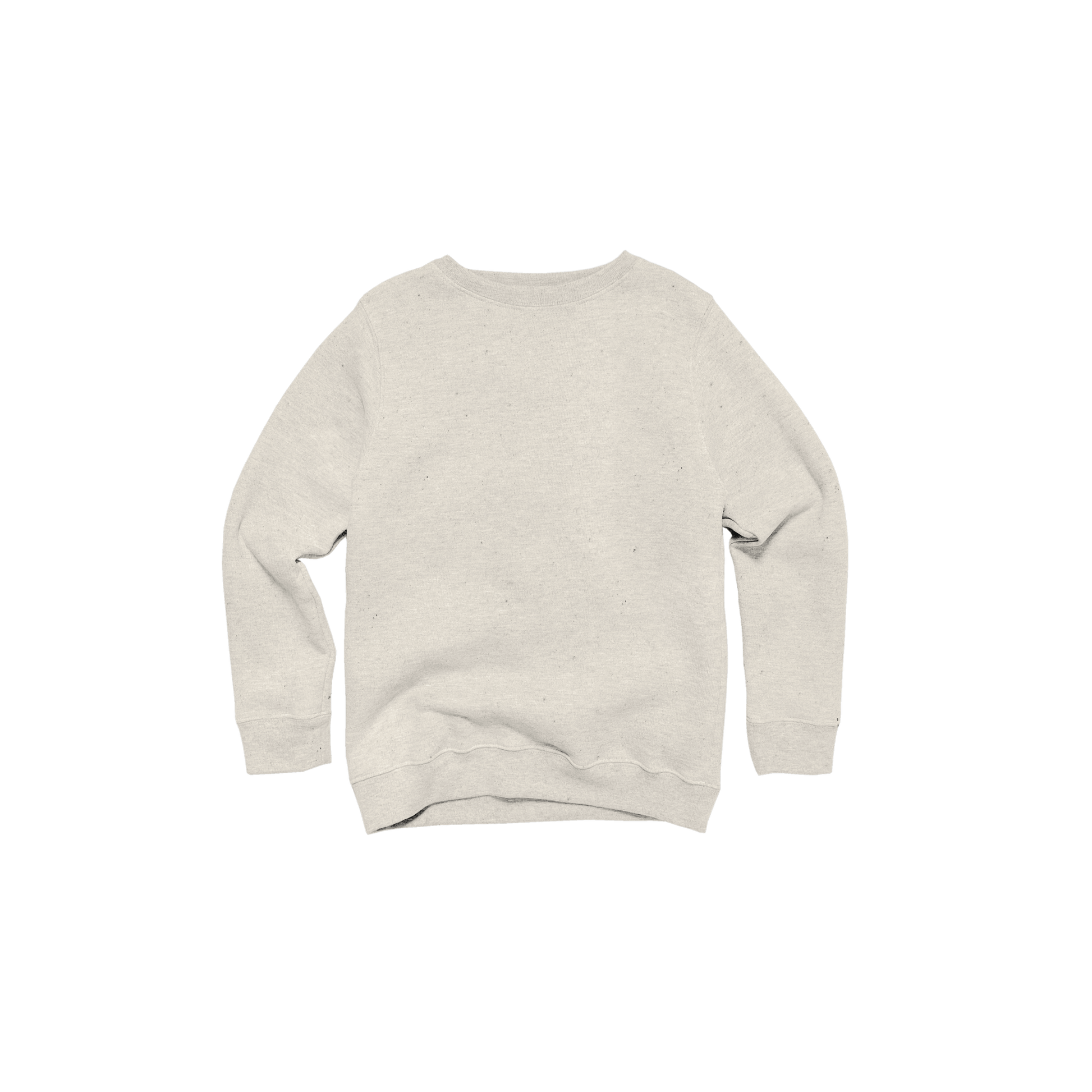Youth Heathered Fleece Crew - Eco4life Clothing and Accessories